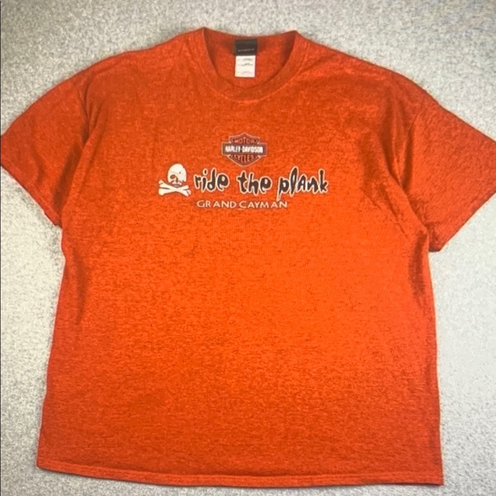 Harley-Davidson Red Short Sleeve Tee